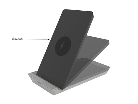 Fold - Chargeur pliable sans fil - 10W