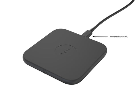 Pad - Chargeur sans fil avec indicateurs lumineux - 10 W