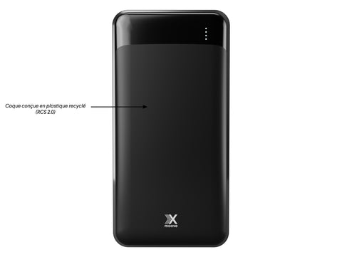 Powereco - Batterie externe USB-C 18W en plastique recyclé - 20 000 mAh