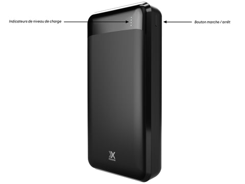 Powereco - Batterie externe USB-C 18W en plastique recyclé - 20 000 mAh