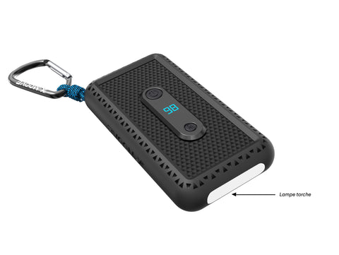 Rugged - Batterie externe lumière LED - 10 000 mAh