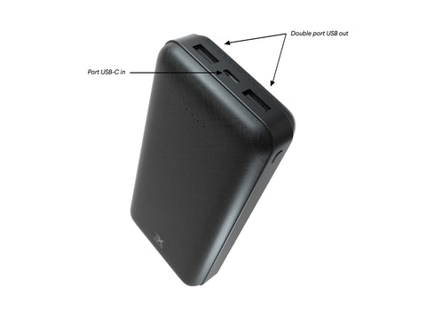 Sky - Batterie externe polymère haute densité - 20 000 mAh