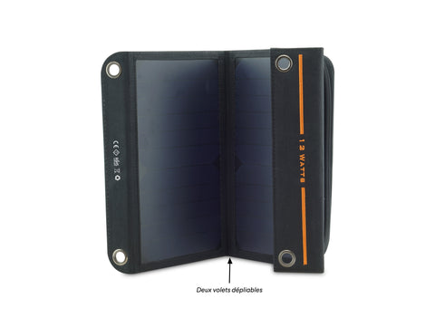 Trek - Panneau solaire avec batterie intégrée - 10 000 mAh