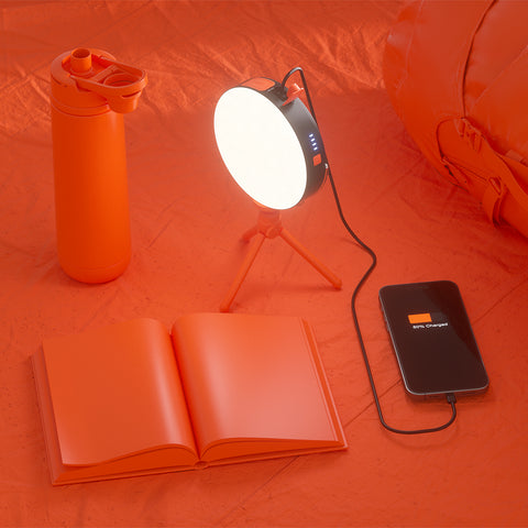 Rugged - Batterie externe lumière LED - 10 000 mAh