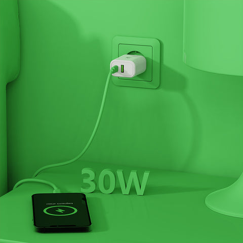 Swift - Chargeur USB-A et USB-C PD 30W