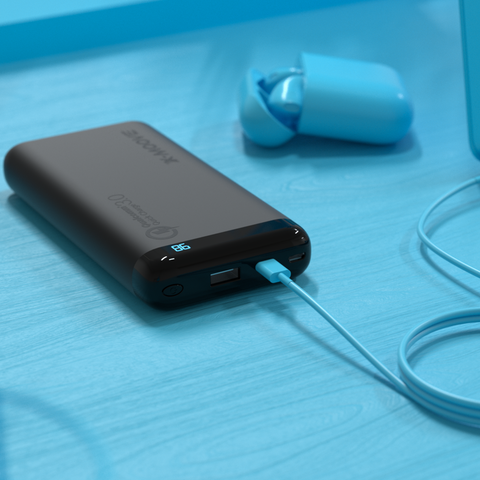 Flash - Batterie externe USB-C 18W - 15 000 mAh