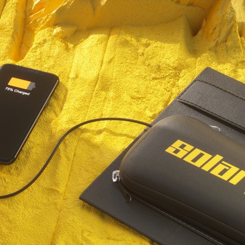 Trek - Panneau solaire avec batterie intégrée - 10 000 mAh