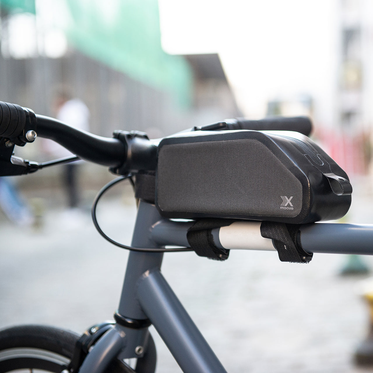 Sac De Cadre Triangulaire Pour Vélo - BOBILIFE - Noir - Léger Et Résistant à L'eau - Pour VTT Et Vélo De Route - 1