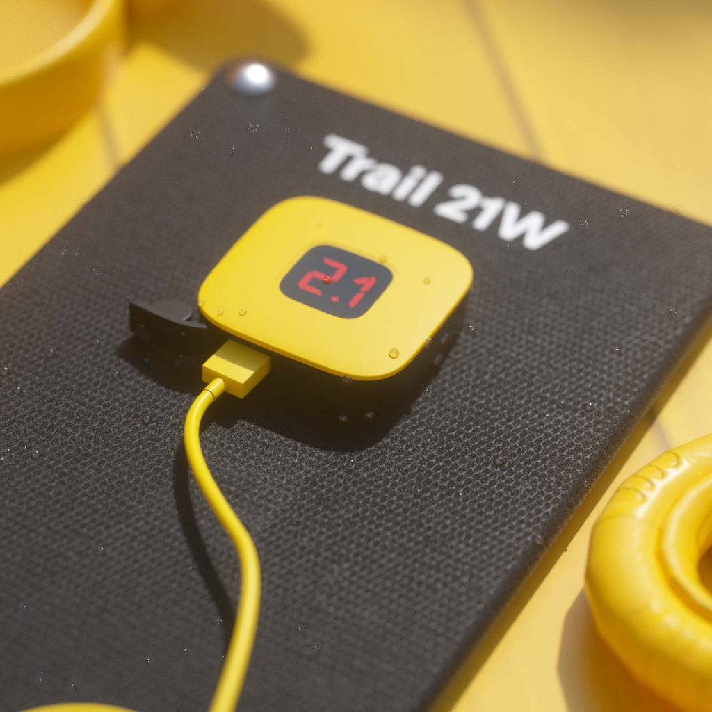 TRAIL 21W - Panneau solaire ETFE - Pliable - 2 ports USB - 21W – xmoove.fr